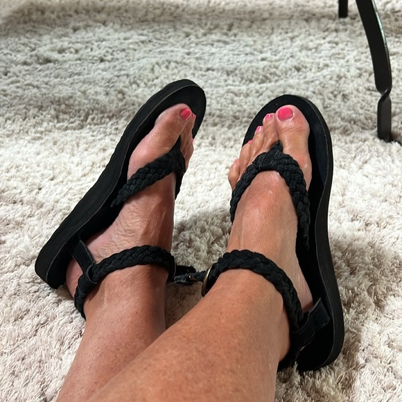Teva Shoes - TEVA Black Braid Sandal